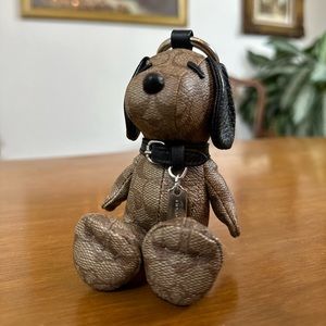 Authentic Coach x Peanuts Snoopy Keychain